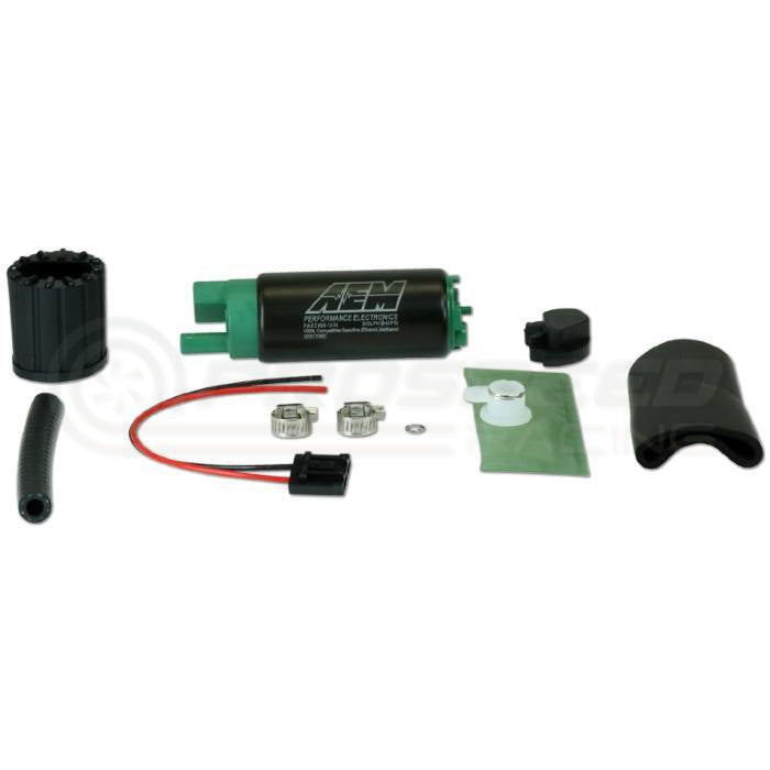AEM ELECTRONICS AEM 340LPH E85 Compatible High Flow In Tank Fuel Pump (Offset Inlet)