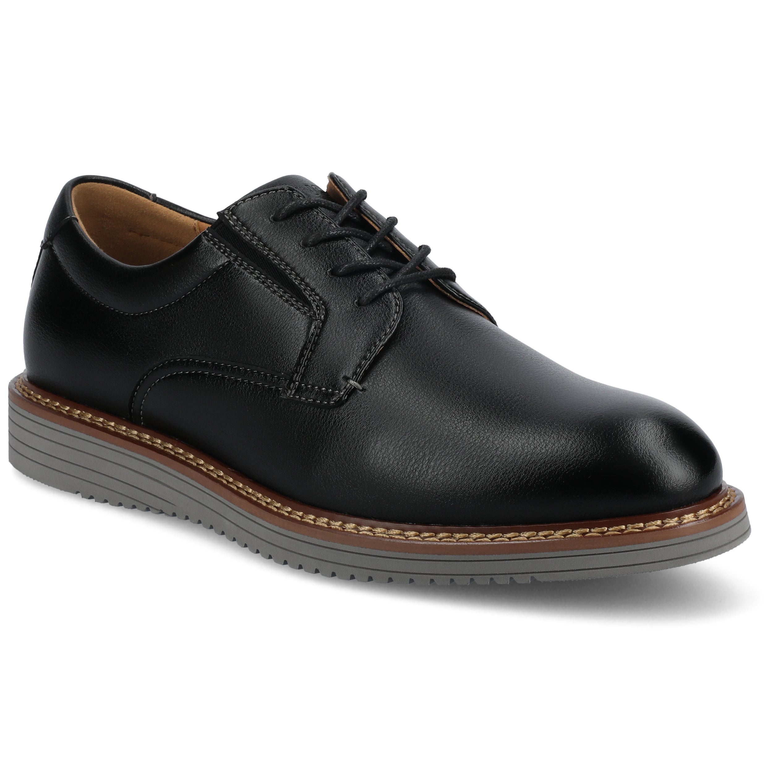2106 Vance Mens Killian Medium and Wide Width Plain Toe Casual Hybrid Dress Shoe