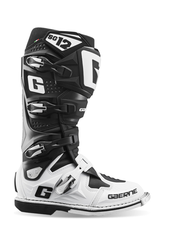 Gaerne SG12 Boot Black/White Size   11
