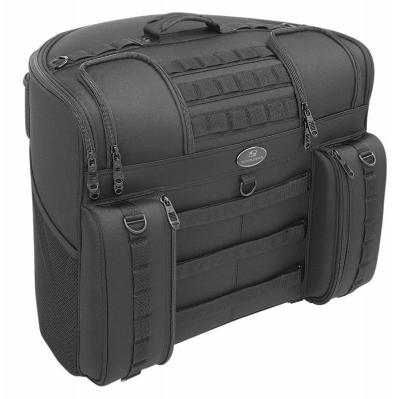 Saddlemen BR4100 Tactical Dresser Back Seat Bag Luggage for Harley Touring Model