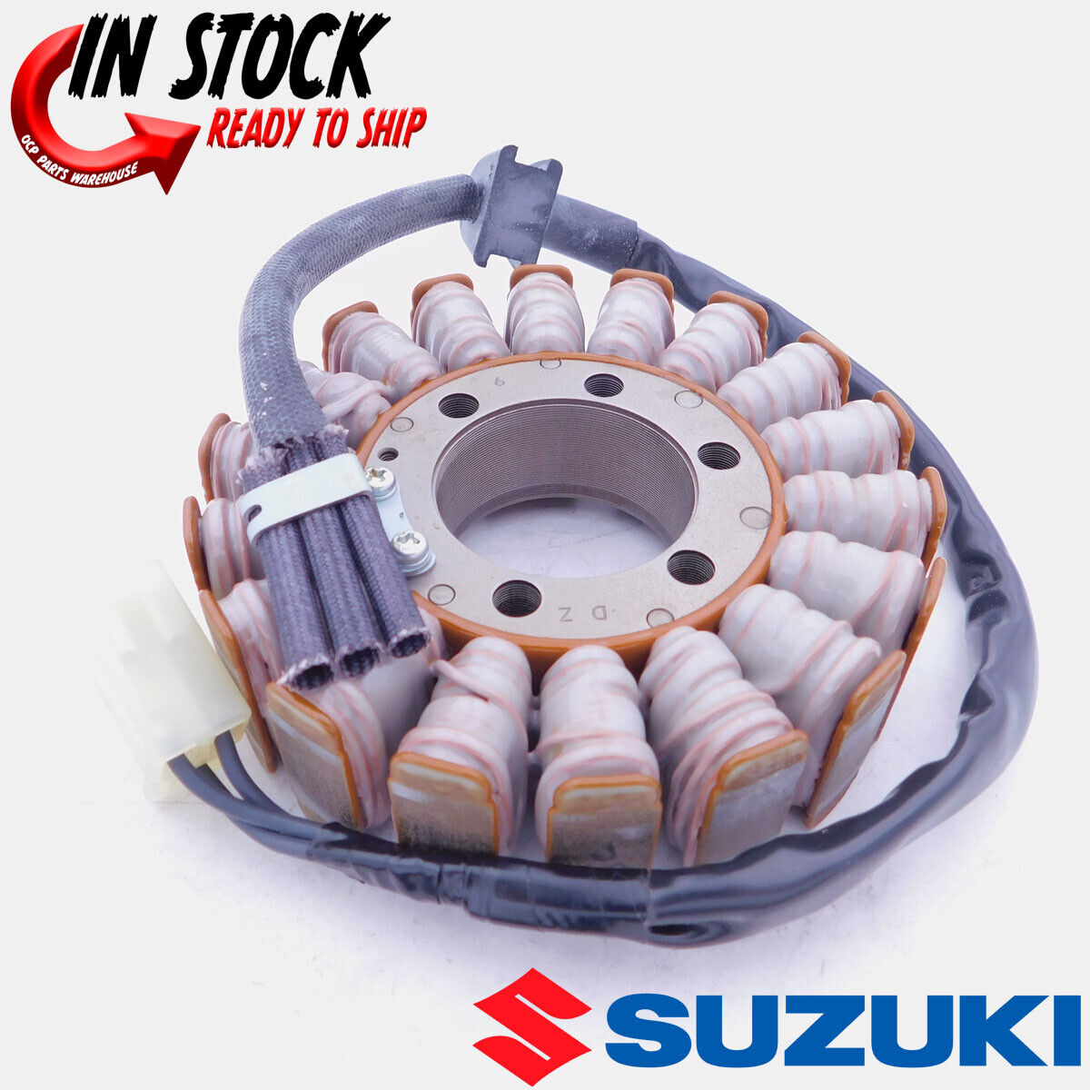 OCP PARTS WAREHOUSE NEW OEM SUZUKI 2004 2005 GSXR 600 GSXR 75O STATOR MAGNETO ALTERNATOR 31401 29G00