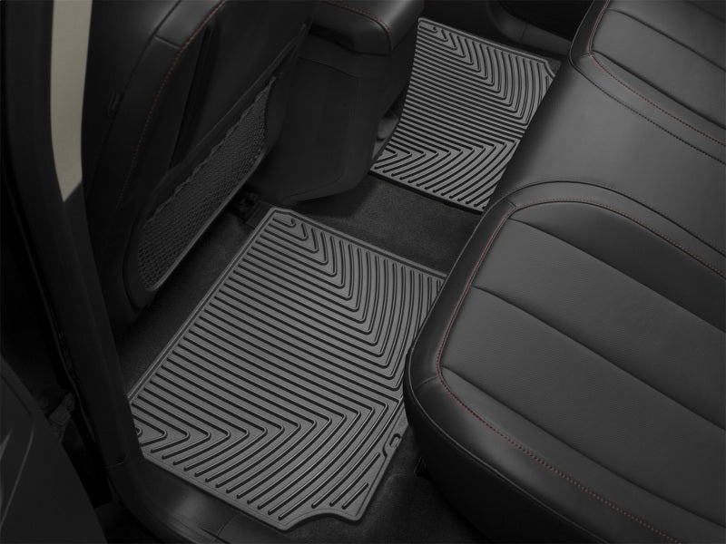 WeatherTech 19+ Toyota Avalon Hybrid Rear Rubber Mats   Black