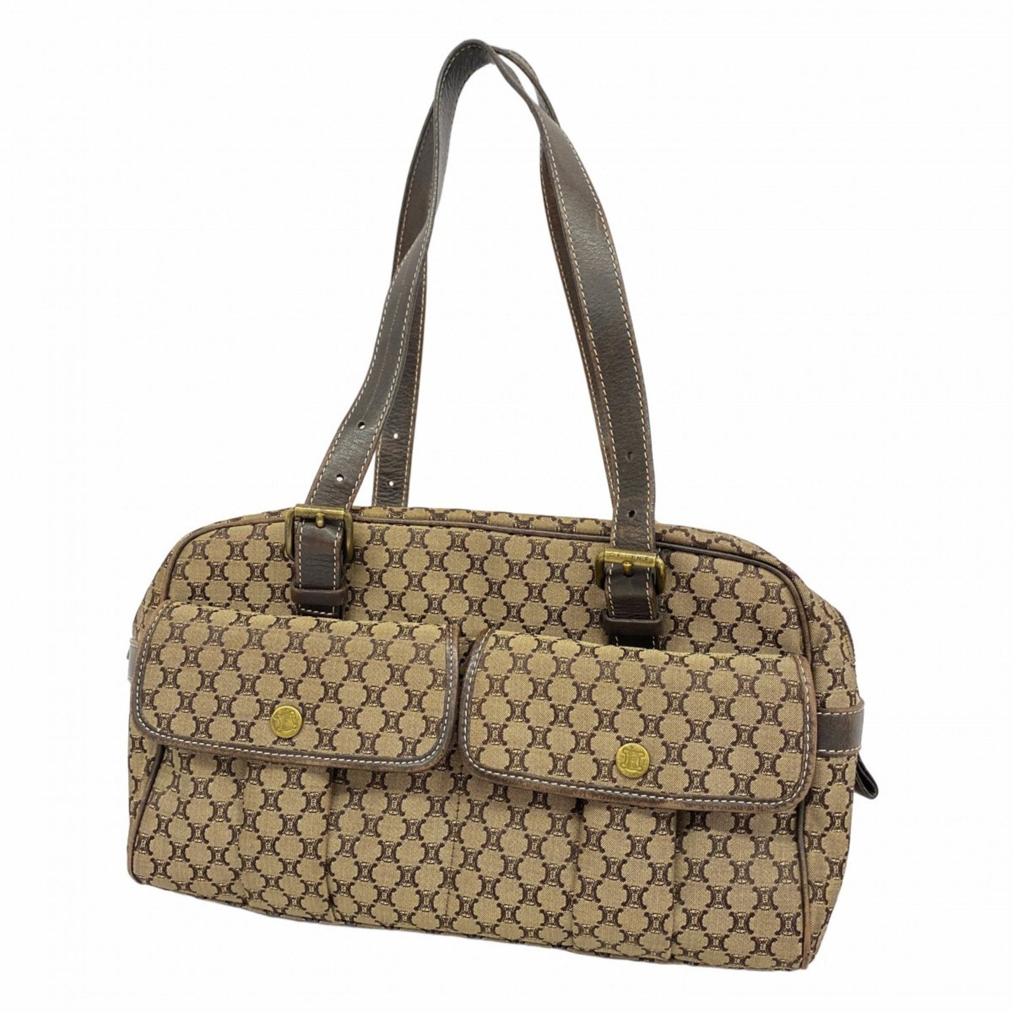 2275 Celine Nylon Canvas Shoulder Bag (Pre Owned)