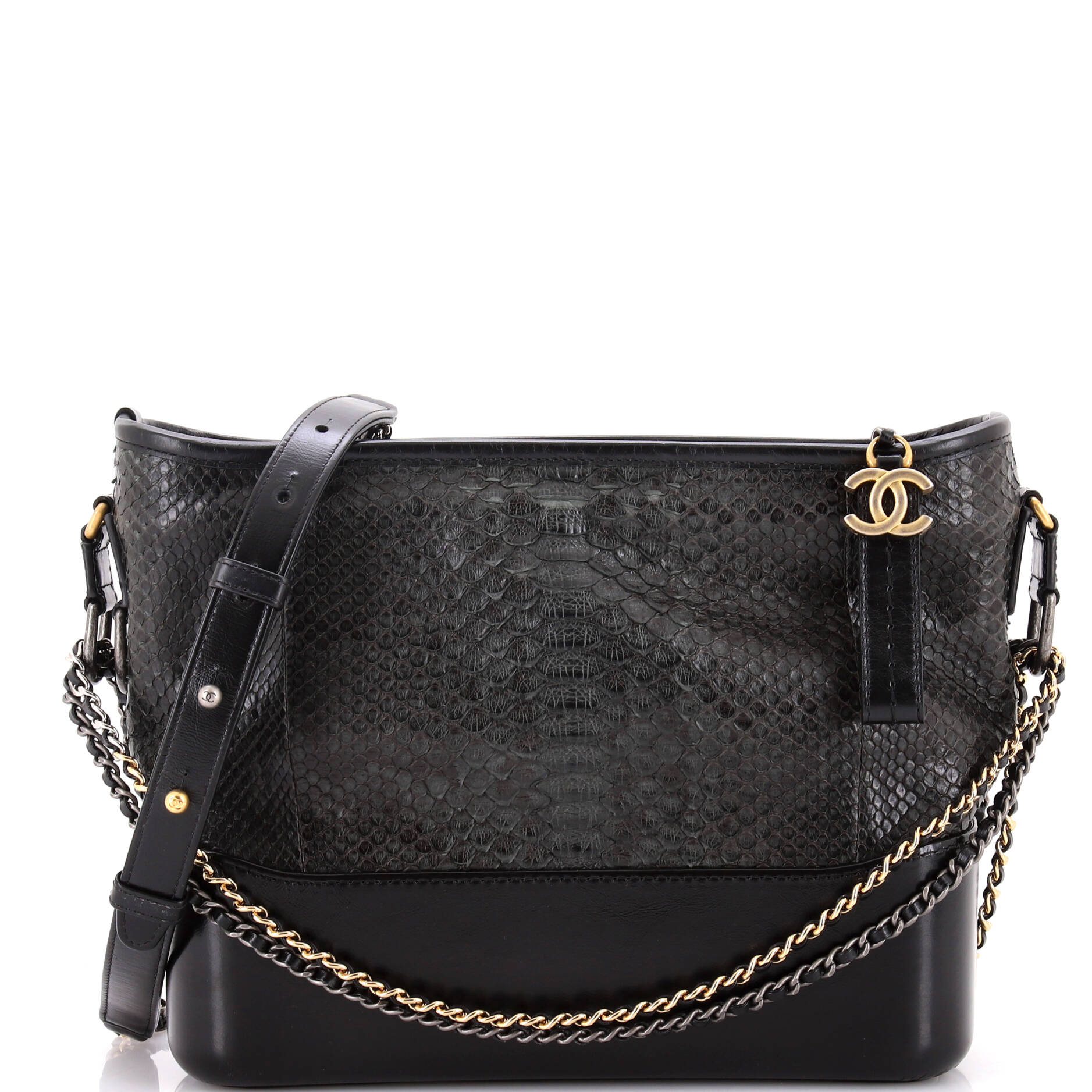 2860 Gabrielle Hobo Python Medium
