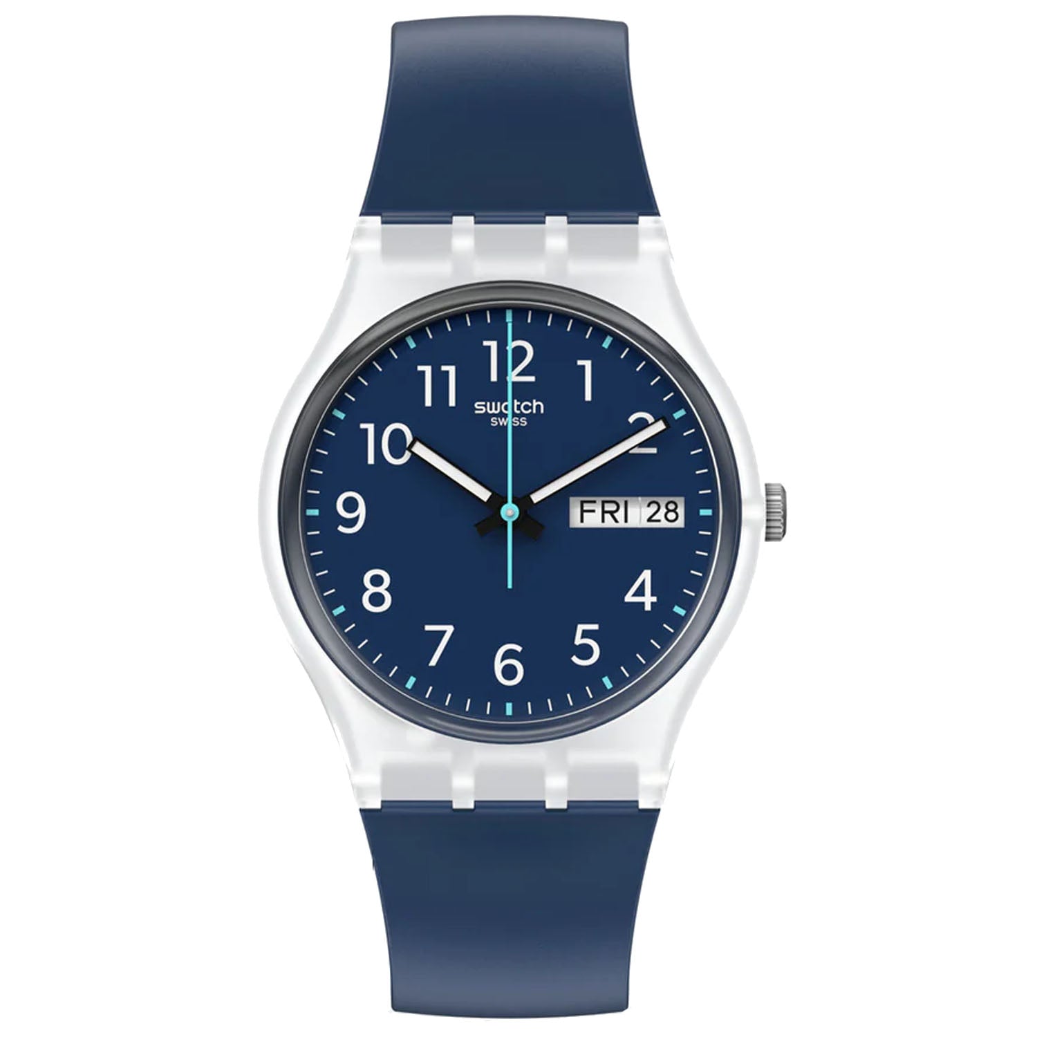 2355 Swatch Men's Rinse Repeat Blue Dial Watch