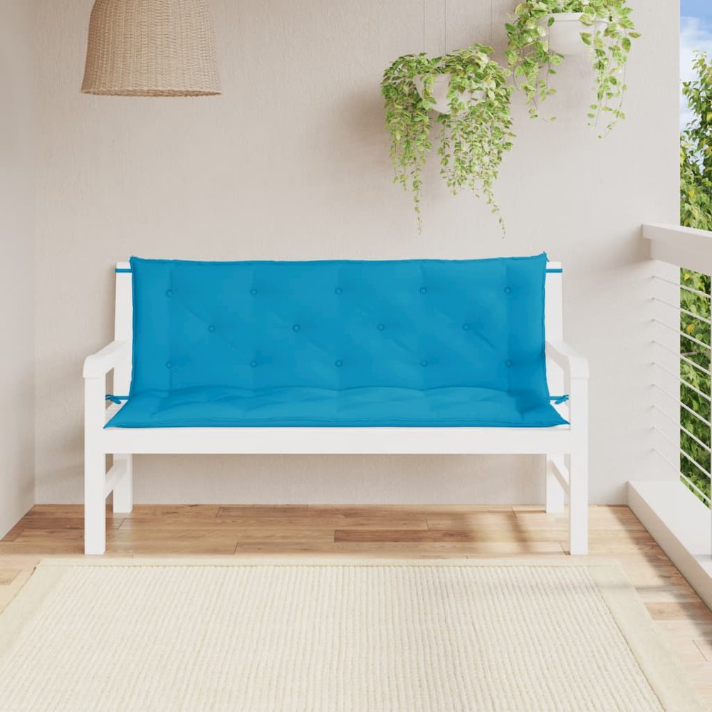 2736 Cushion for Swing Chair Light Blue 59.1" Fabric  315020