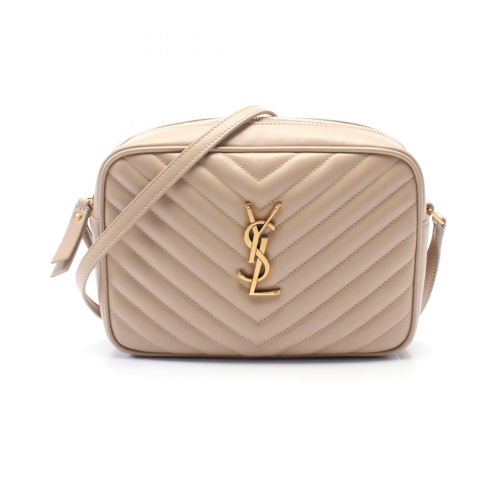 2604 Yves Saint Laurent Lou Monogram Leather Camera Bag