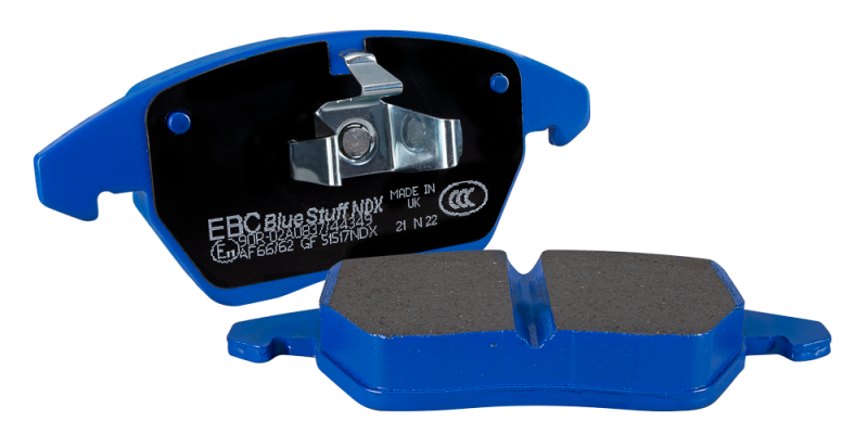 EBC Racing 12 19 BMW 3 Series (F30/F31/F34) Apollo 4 Caliper Bluestuff Racing Brake Pad