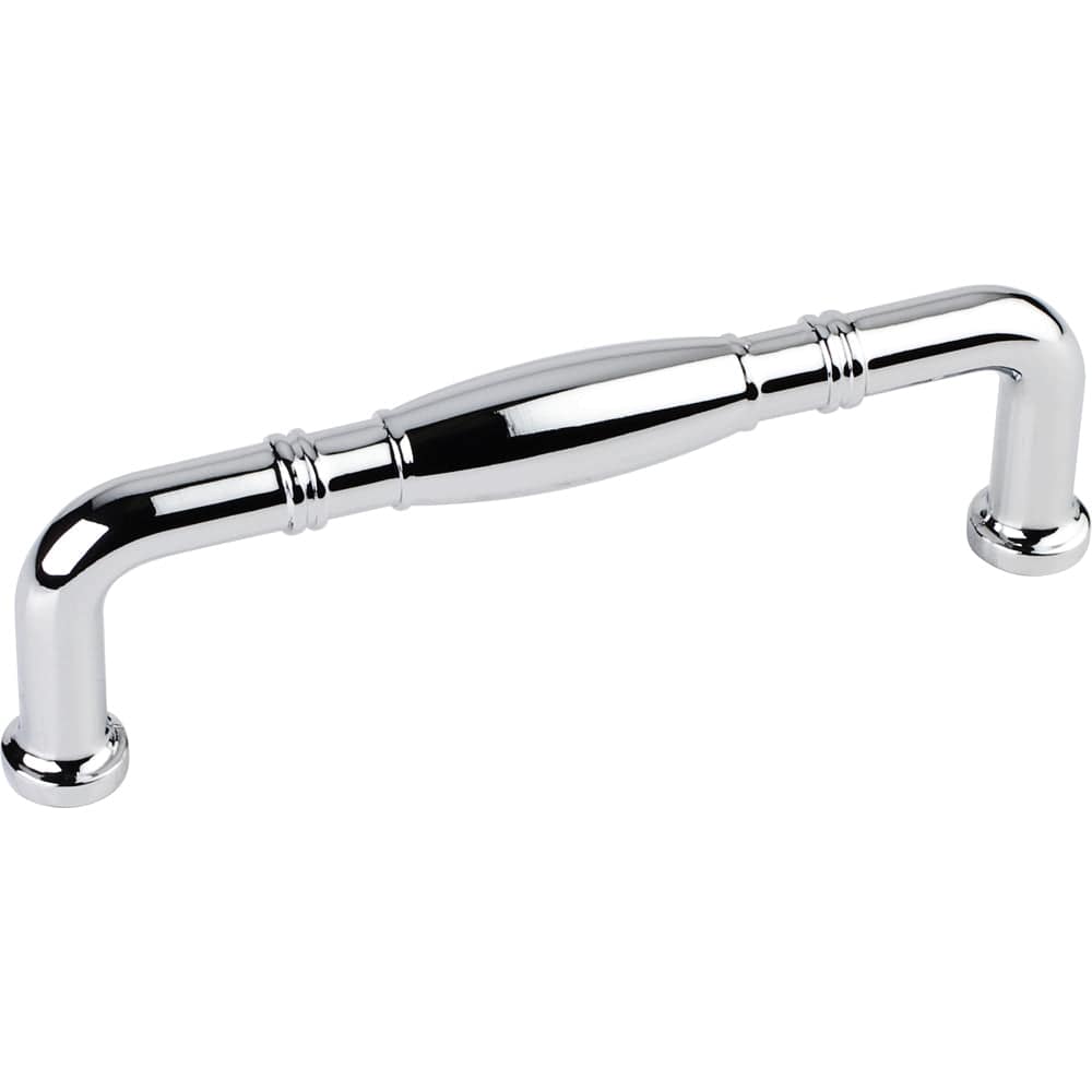 HARDWARE RESOURCES Durham Pull, 96 mm C/C, Polished Chrome