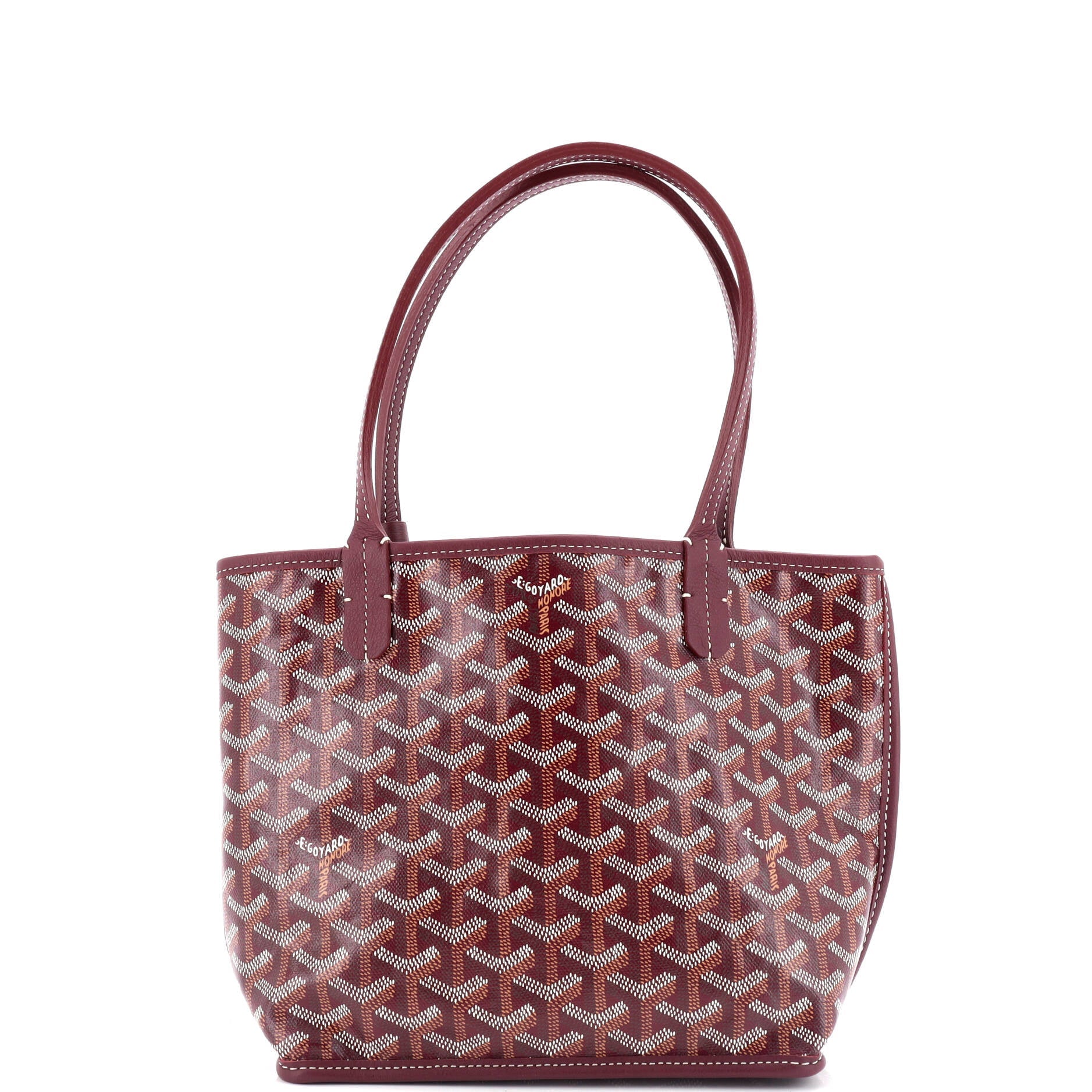 2860 Anjou Reversible Tote Coated Canvas Mini