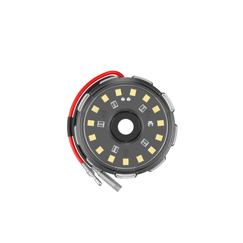 KC HiLiTES Cyclone V2 2.2in. LED Accessory Light 5w Flood Beam (Single)   Clear Lens