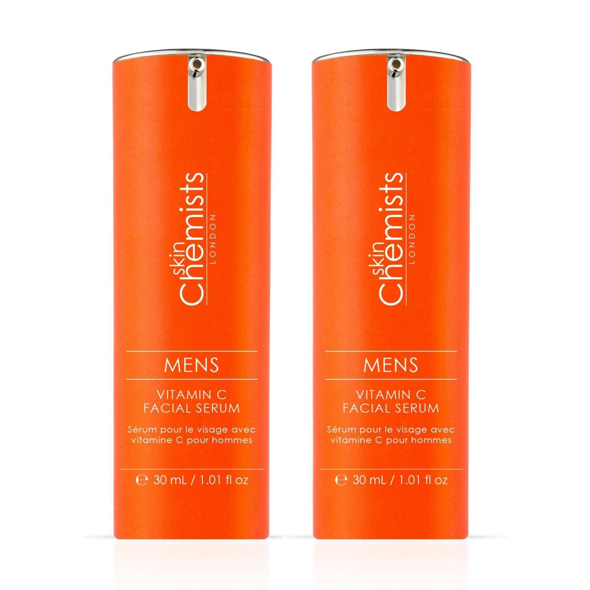 2508 Men's Vitamin C Facial Serum 30ml Twin Value Savings Pack