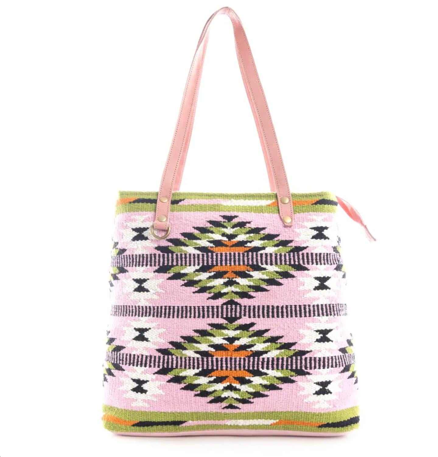 2244 Women's La Capitana Tote Bag In Pink