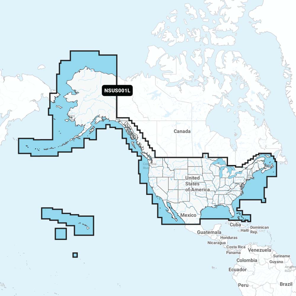 Garmin Navionics+ NSUS001L US  Coastal Canada [010 C1287 20]