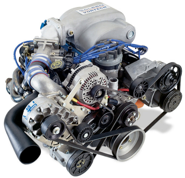 VORTECH/PAXTON 1994 1995 Mustang 351W Supercharging System w/V 2 Si, Polished Finish