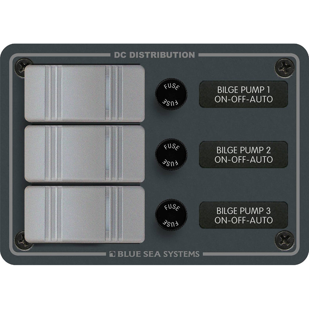 BLUE SEA SYSTEMS Blue Sea 8665 Contura 3 Bilge Pump Control Panel [8665]