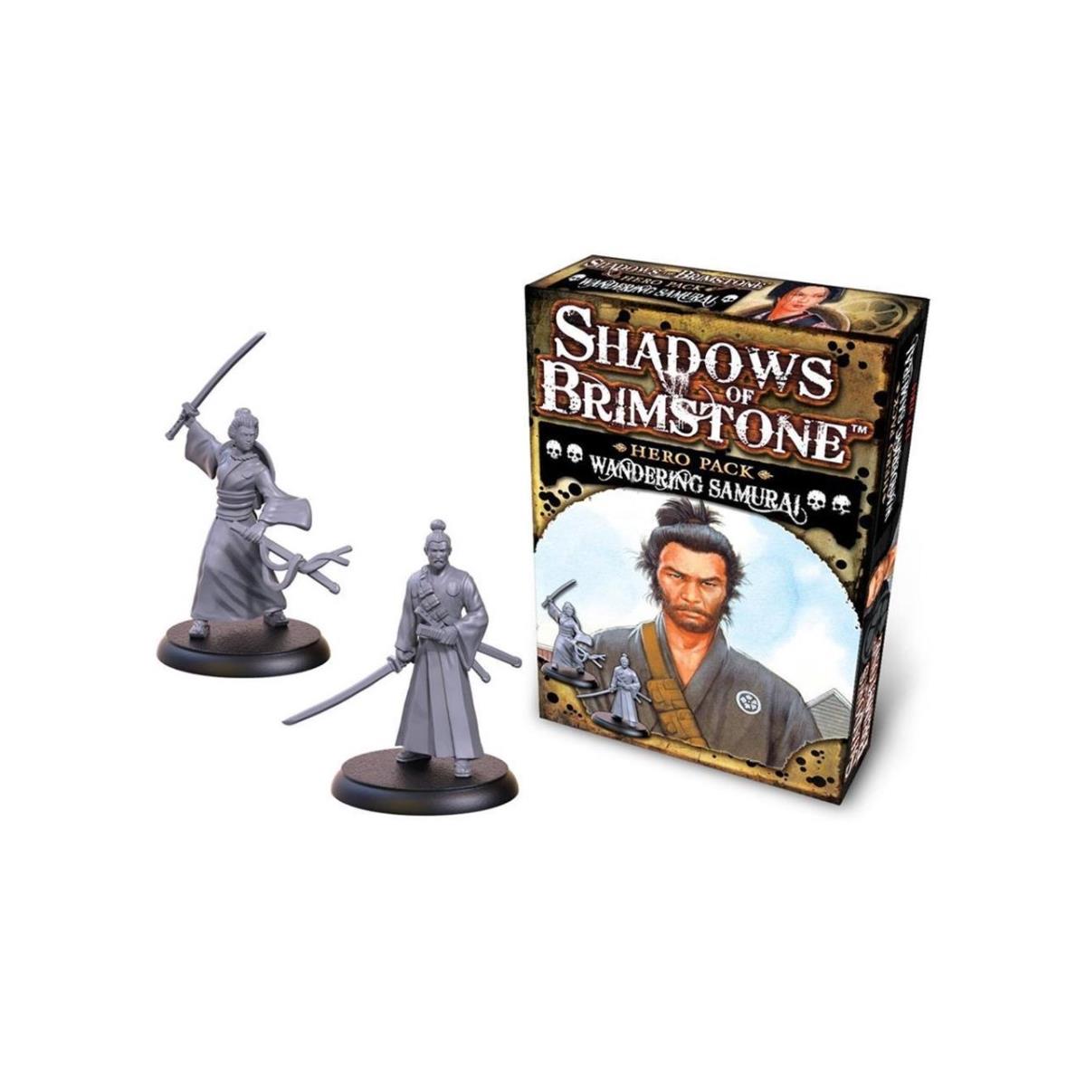 2297 Flying Frog Productions  Shadows of Brimstone Hero Pack Wandering Samurai Hero Pack Expansion Board Game