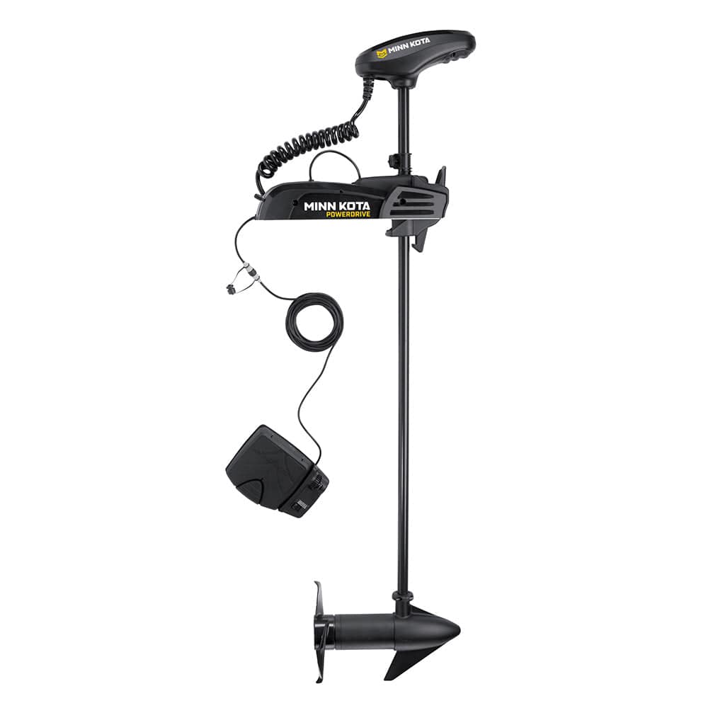 Minn Kota PowerDrive 55 Trolling Motor w/Foot Pedal   Dual Spectrum CHIRP   12V   55LB   54" [1358450]