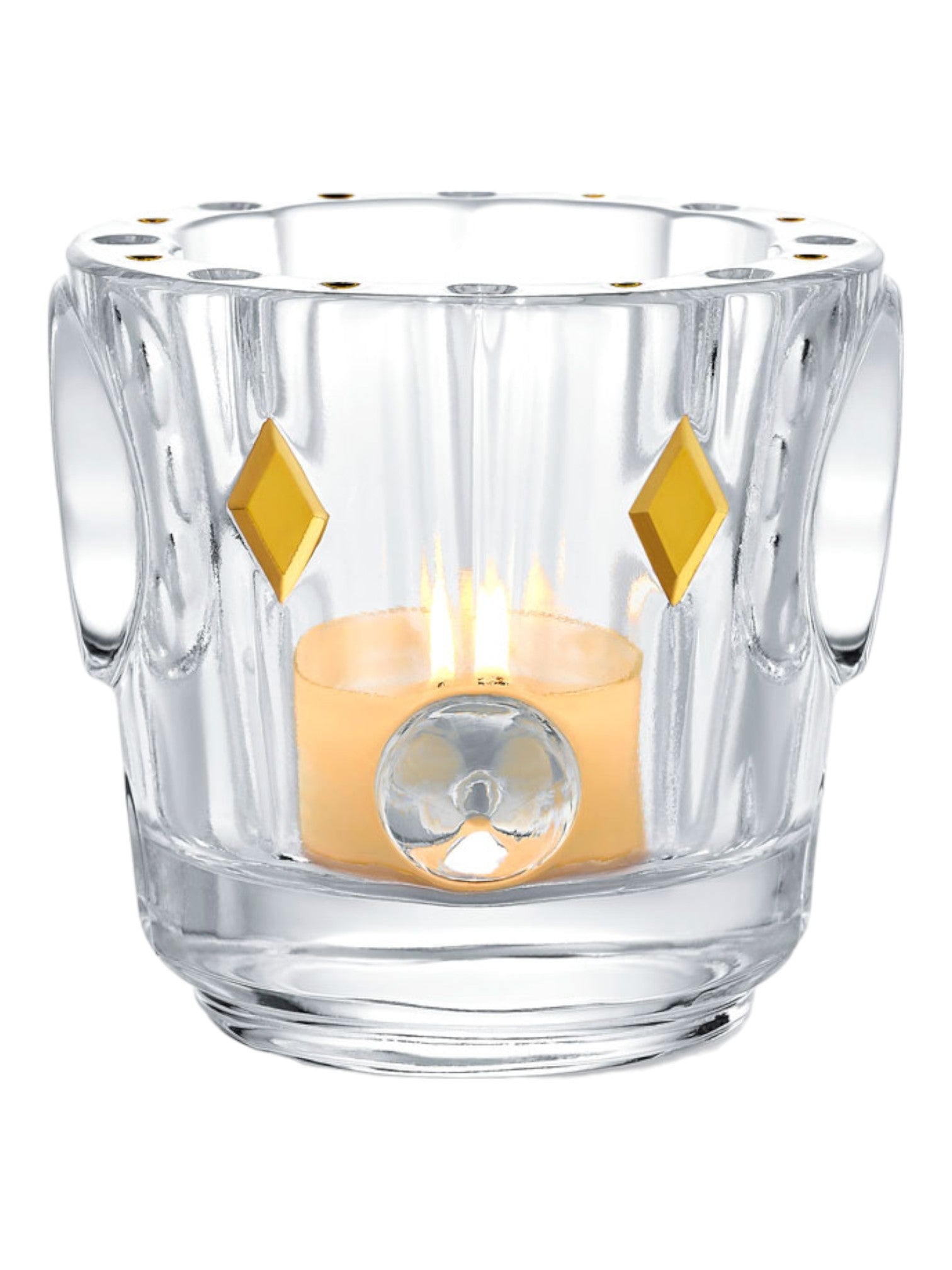 2507 Baccarat 2814456 Crystal Clear Faunacrystopolis Bird Votive