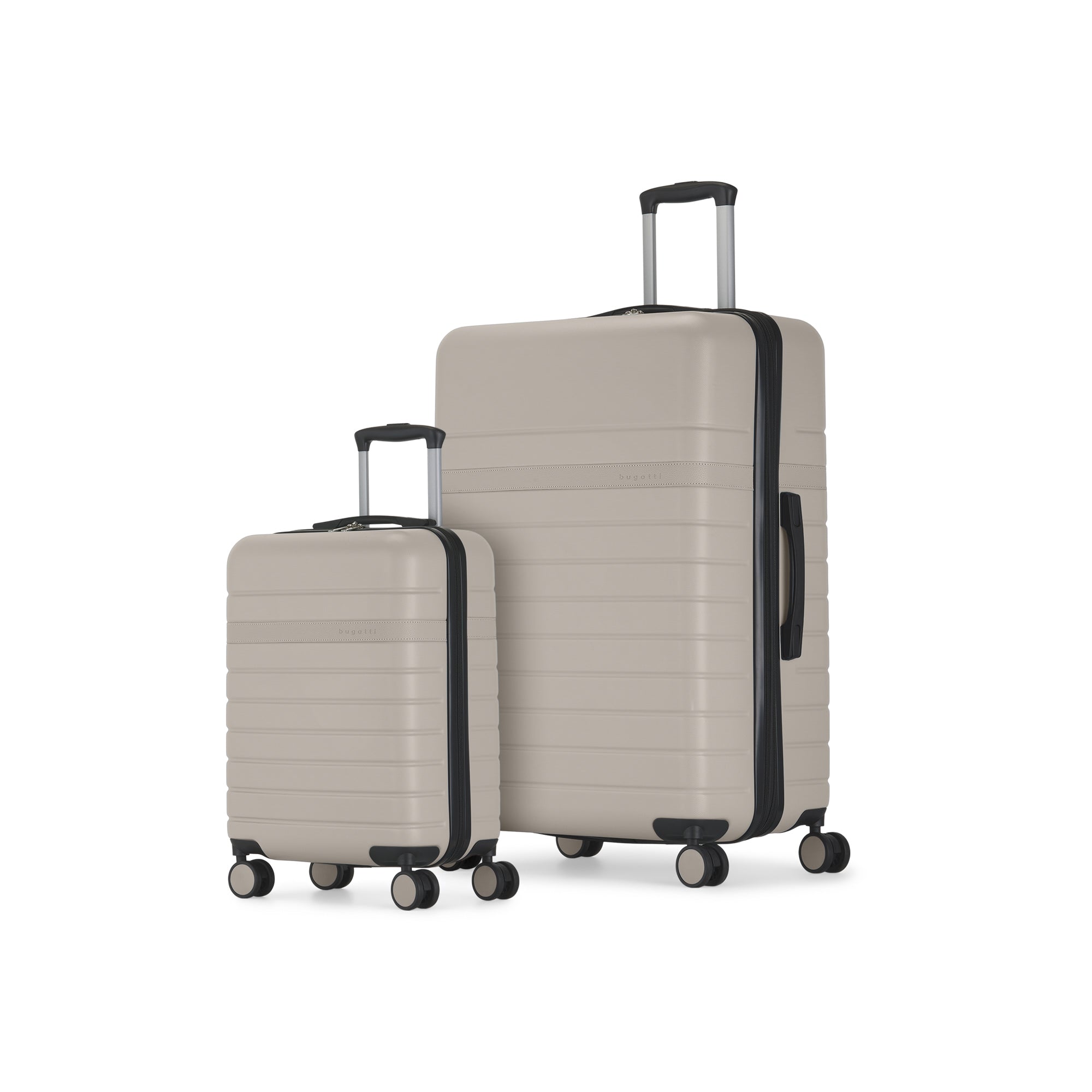 2600 Bugatti   Lisbon 2 Piece Hardside Luggage Set with Expansion