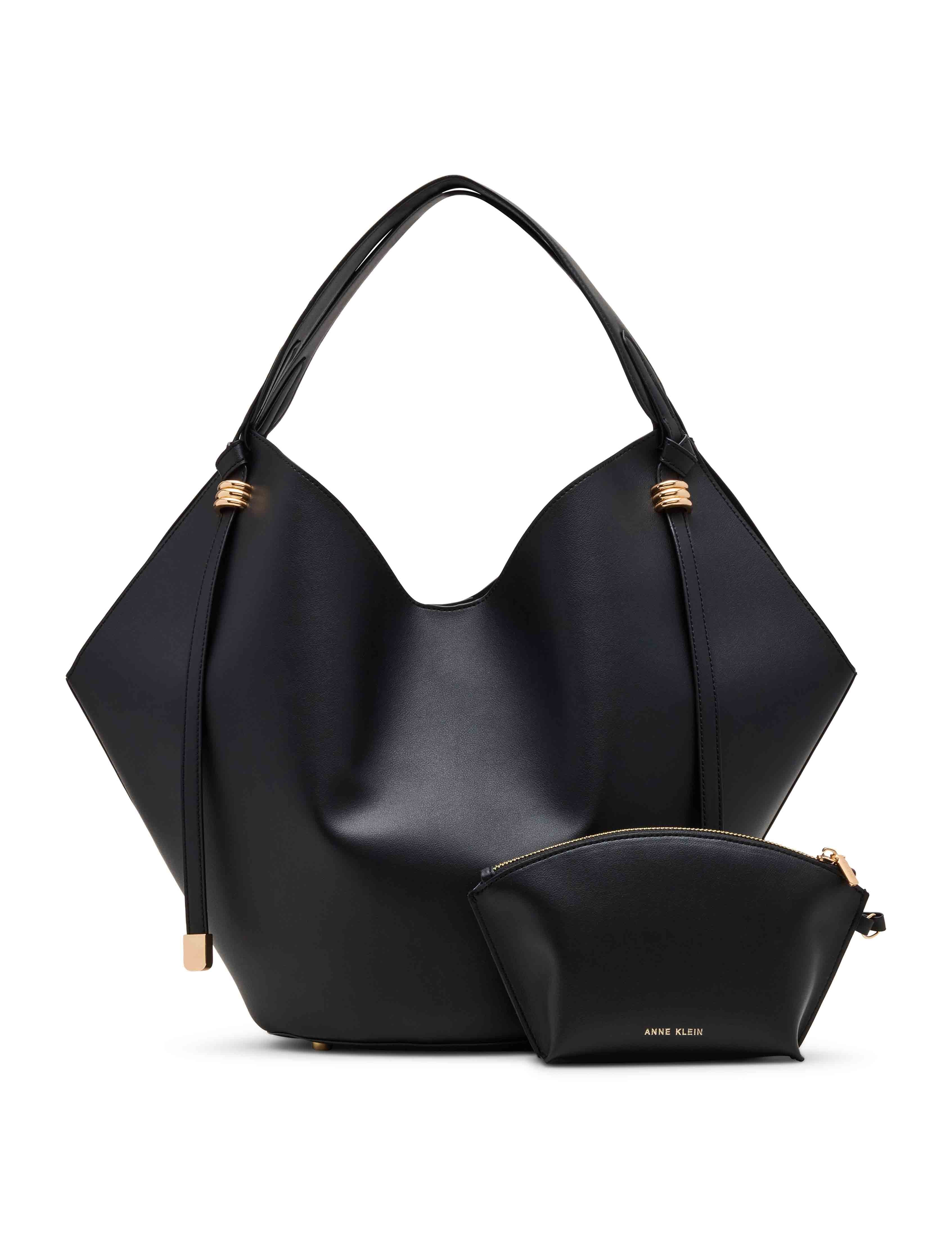 MADDEN   HANDBAGS Large Hobo Tote with Pouch
