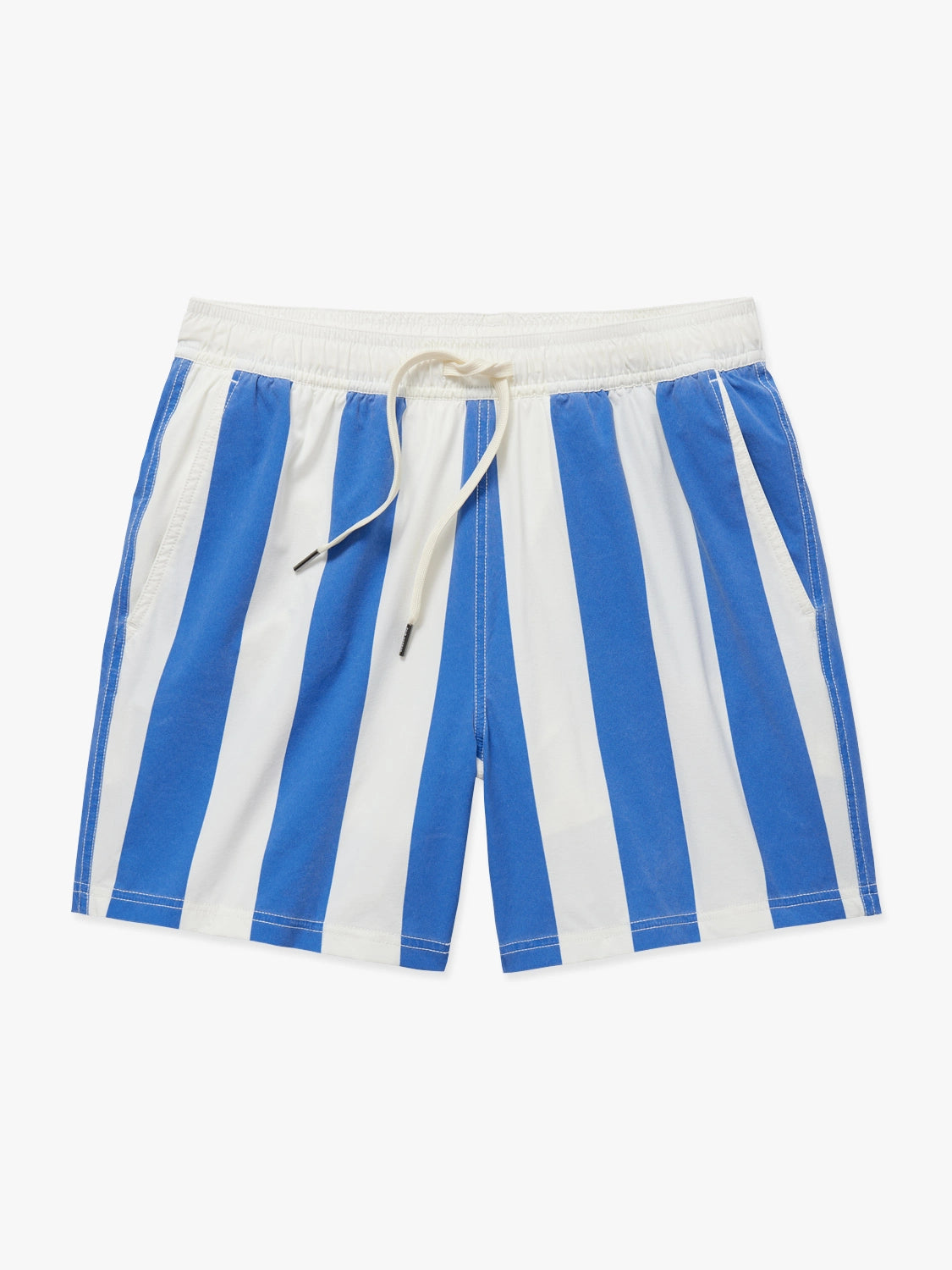 FAIR HARBOR Bungalow Trunk   Cobalt Cabana Stripe