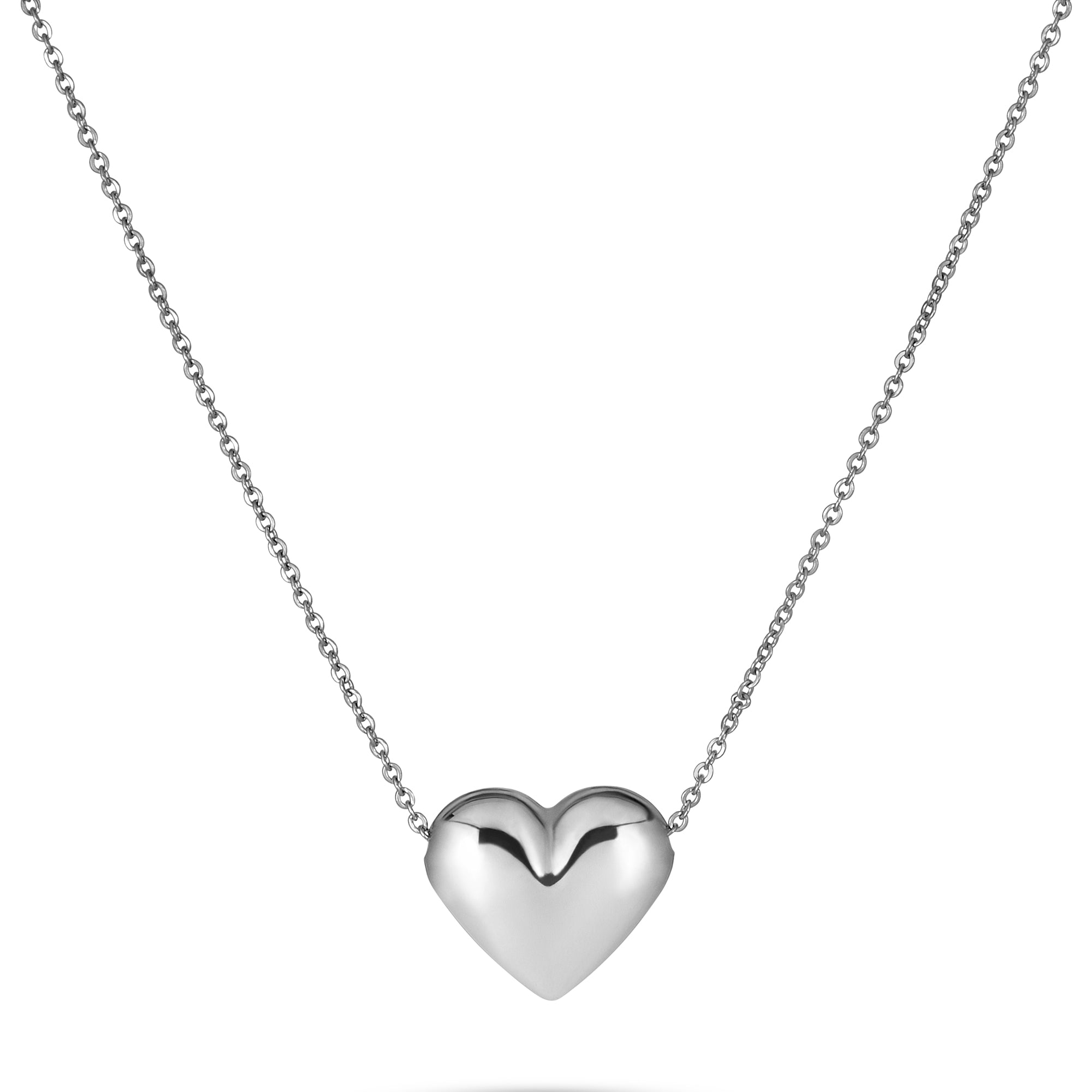 STONE AND STRAND Bubble Tea Heart Necklace
