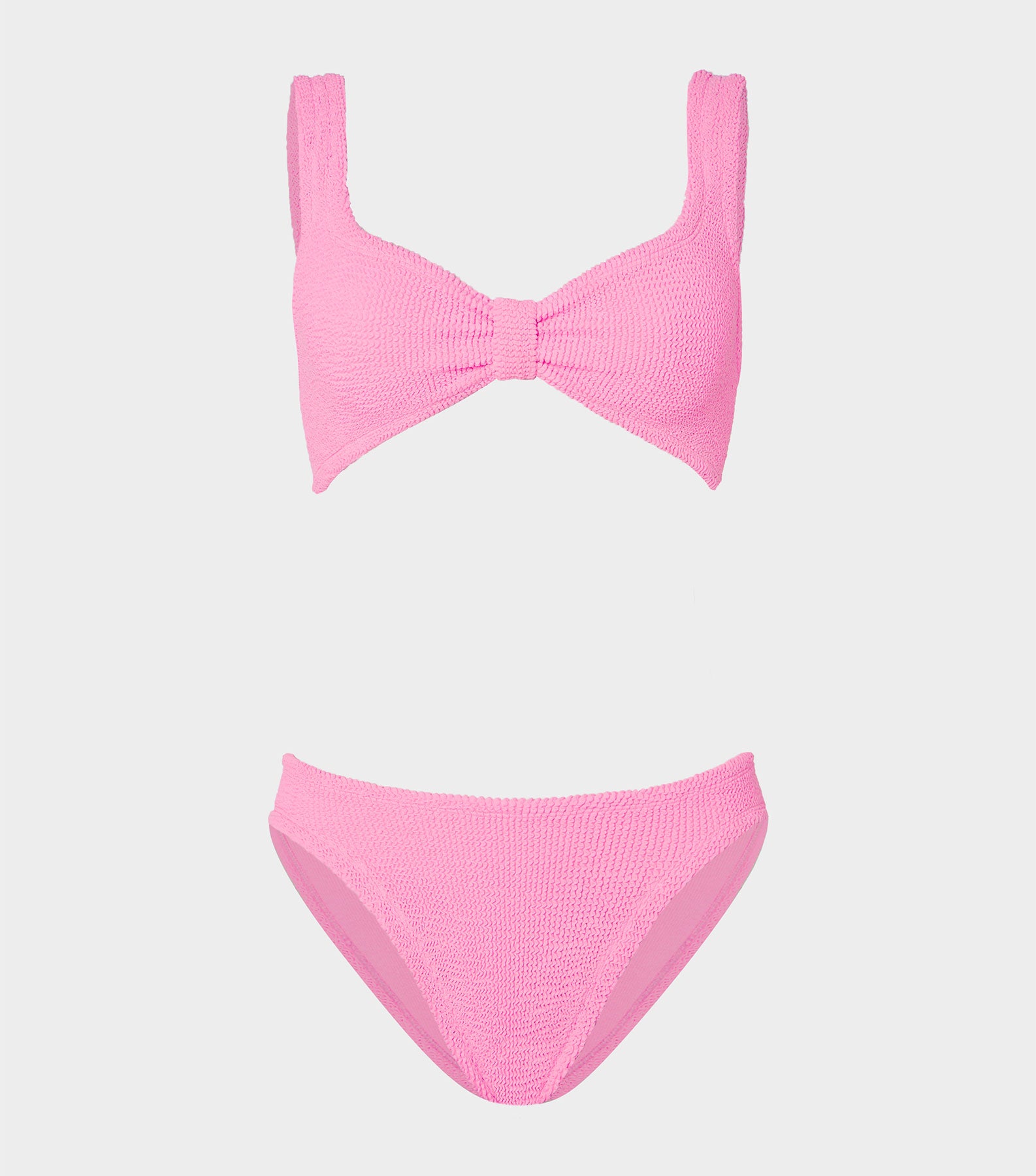 HUNZA G Bonnie Bikini   Bubblegum