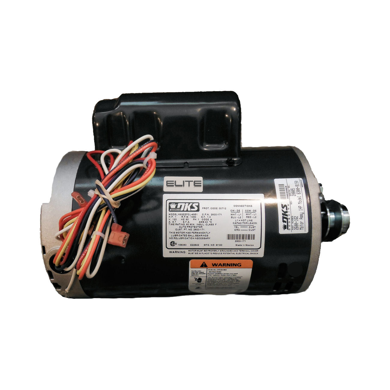 Doorking 2600 162 Replacement Motor 1hp