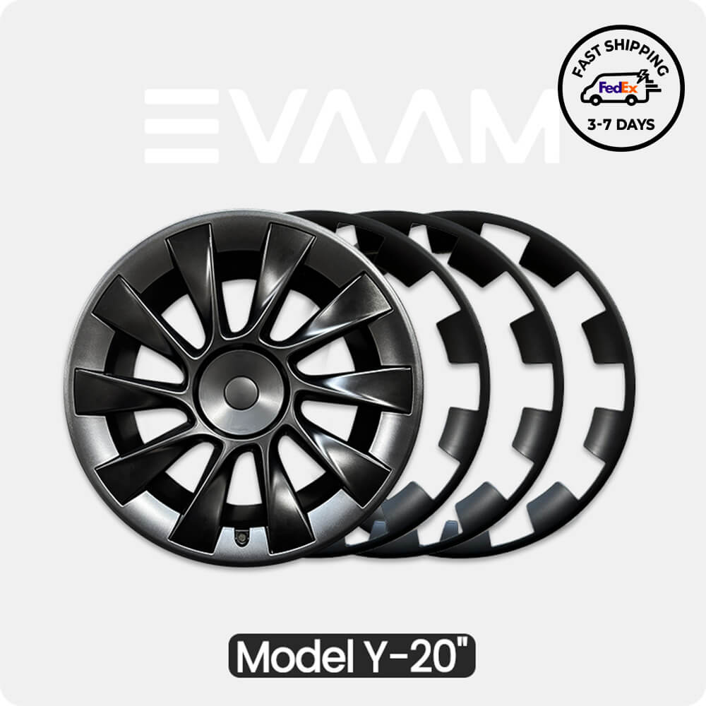 EVAAM® All in one Wheel Rim Protector for Tesla Model Y 20'' and Model Y 21''
