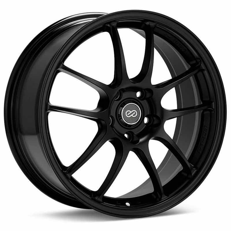 Enkei PF01 Lightweight Racing Black Wheel 18x8.5 5x114 35mm Offset