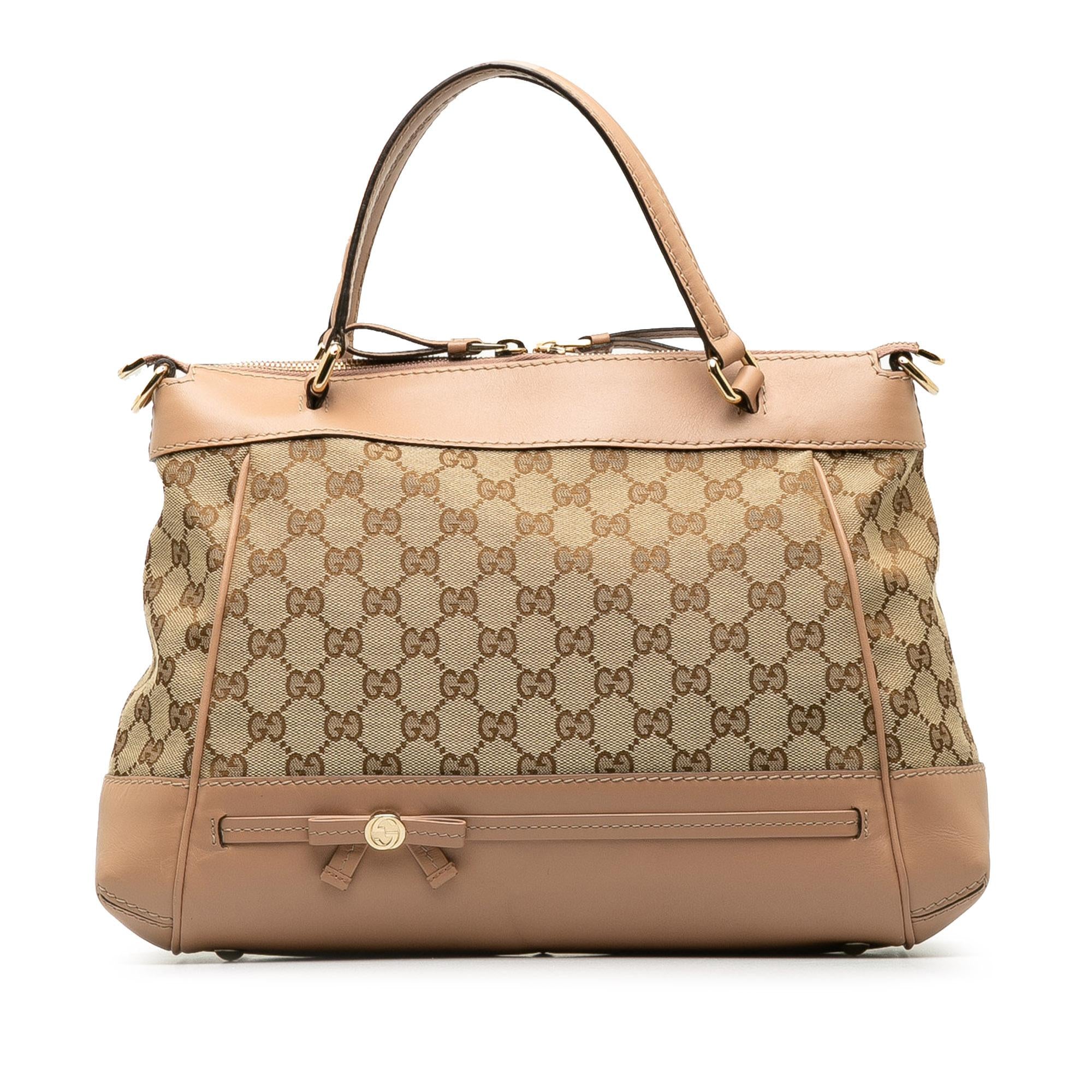 Gucci GG Canvas Mayfair Satchel (SHG hKKYOc)