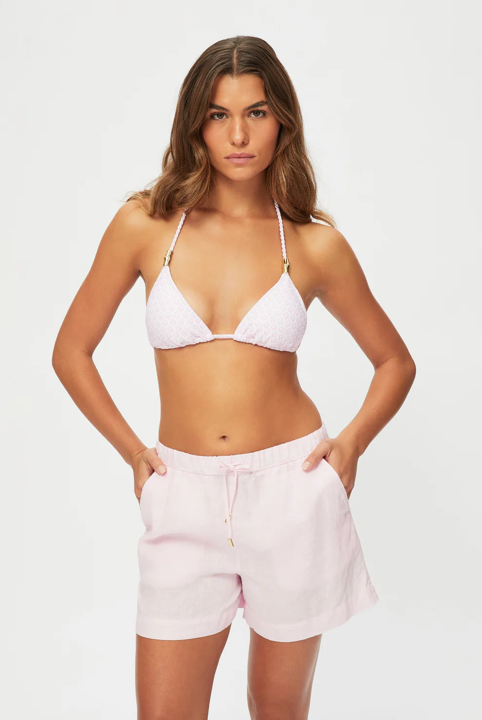 HEIDI KLEIN Baie De Cassis Drawstring Shorts