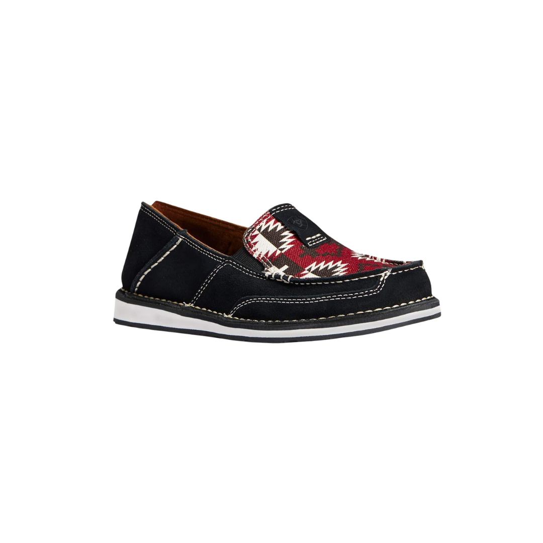 Ariat Women's Cruisers Suede Aztec Black Shoes
