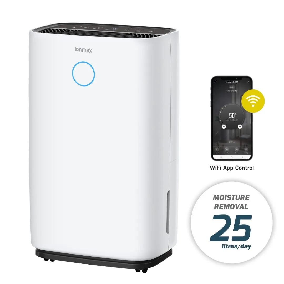 Ionmax Leone 25L Per Day Compressor Dehumidifier with WIFI