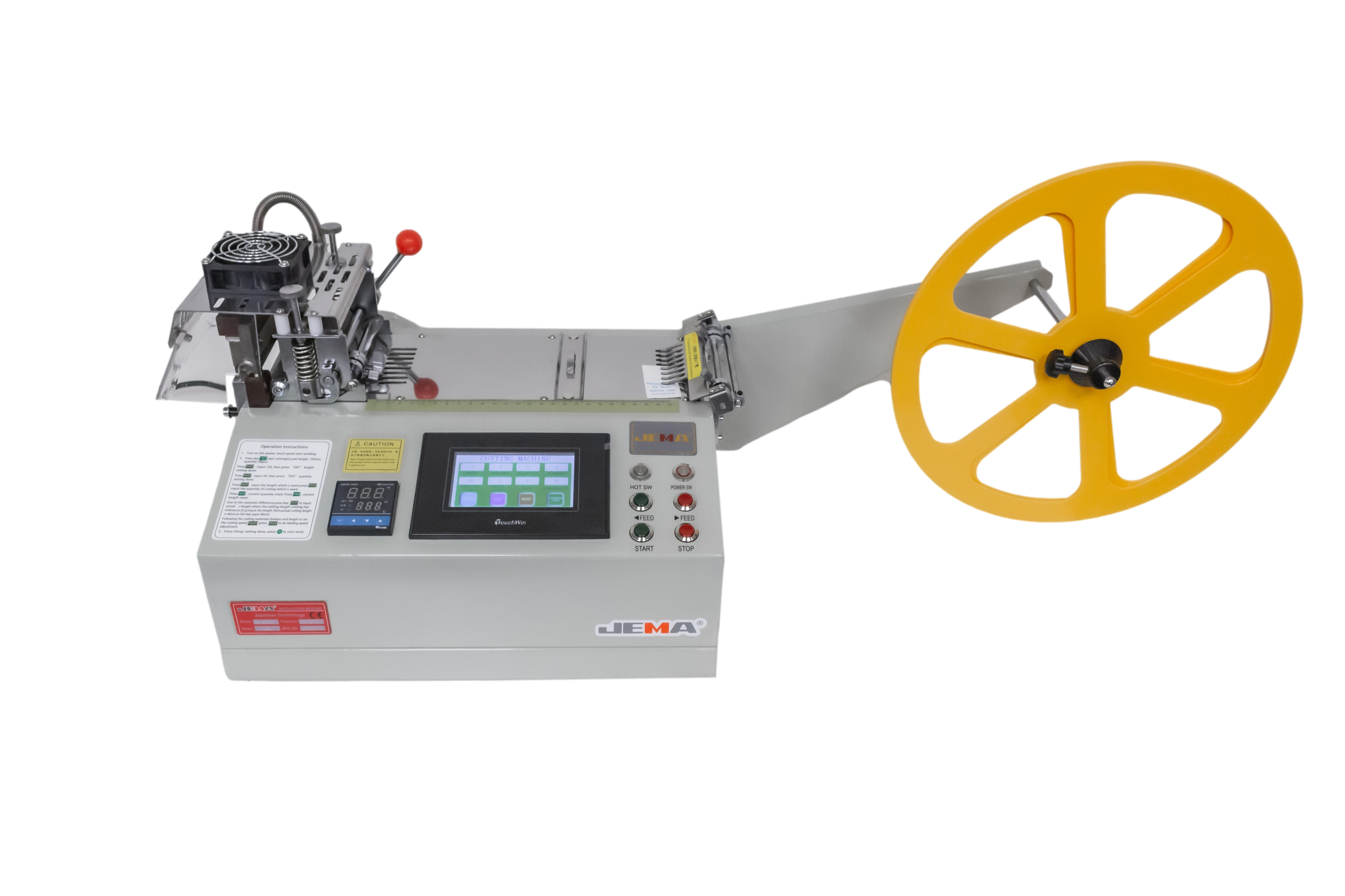 JEMA JM 120ELH NEW GENERATION ELECTRONIC HOT & COLD CUTTING MACHINE