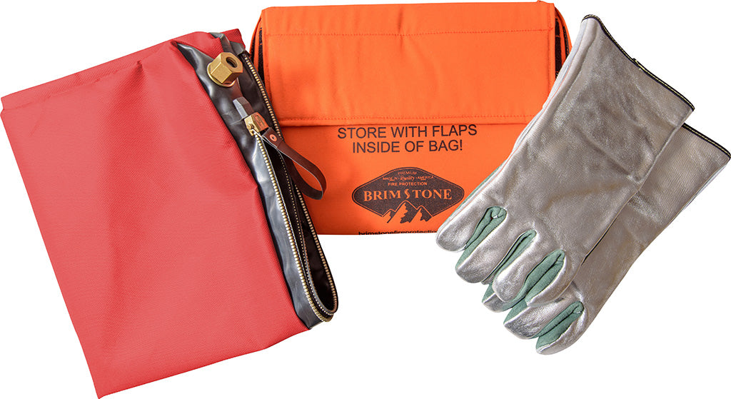 BRIMSTONE FIRE PROTECTION Battery Fire & Smoke Containment Kit   Small (Tablet/ Phone)   Preventer™ HD and Preventer Plus™   90 Wh Tested