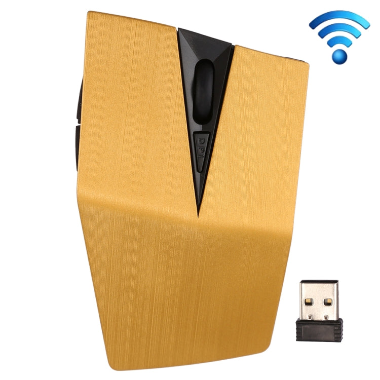 GARSUPPLY 2.4GHz USB Receiver Adjustable 1200 DPI Wireless Optical Mouse for Computer PC Laptop (Yellow)