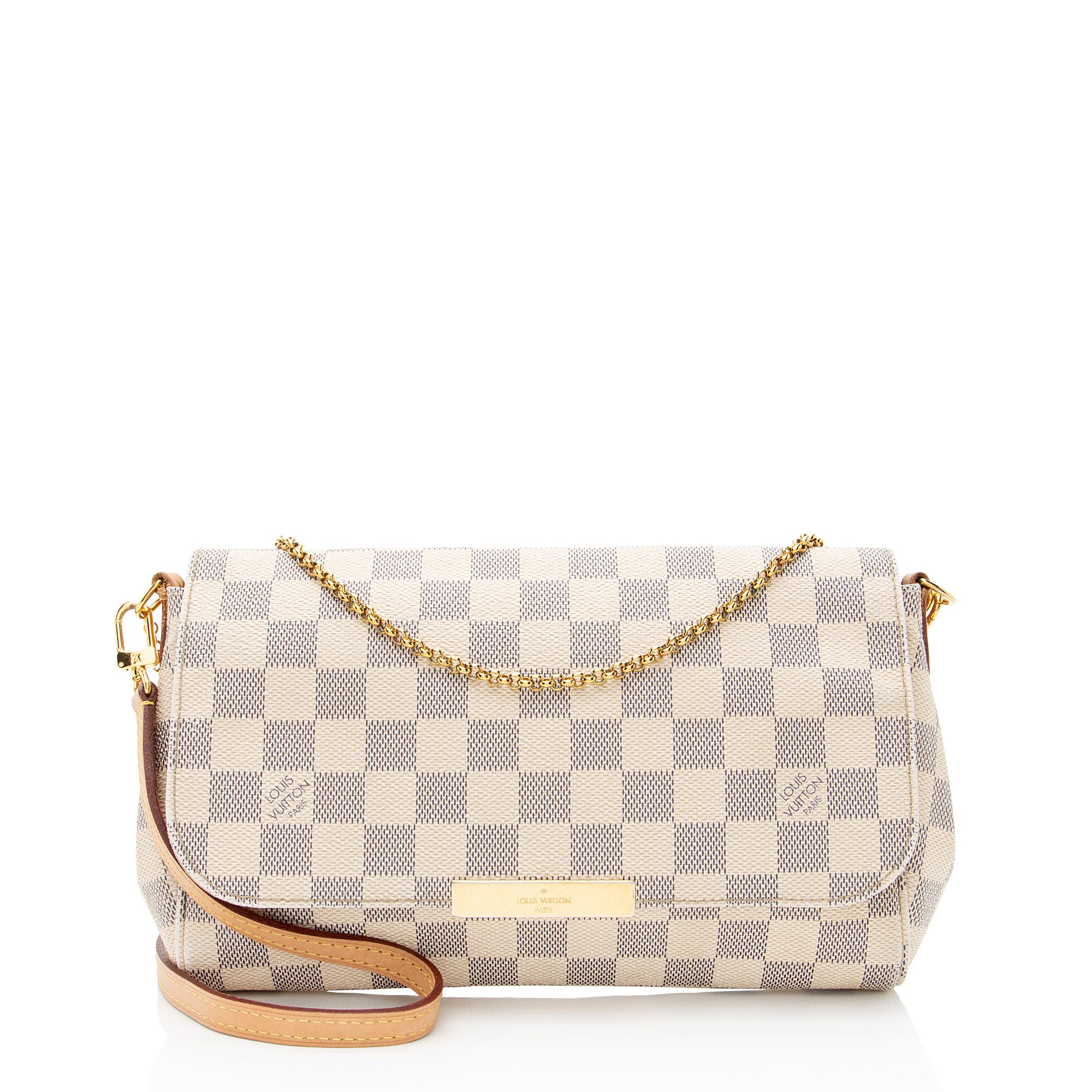 Louis Vuitton Damier Azur Favorite MM Shoulder Bag