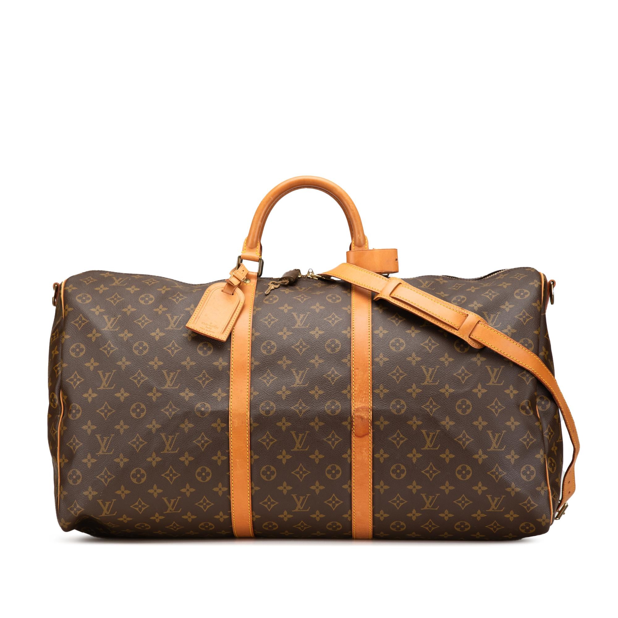 Louis Vuitton Monogram Keepall Bandouliere 60