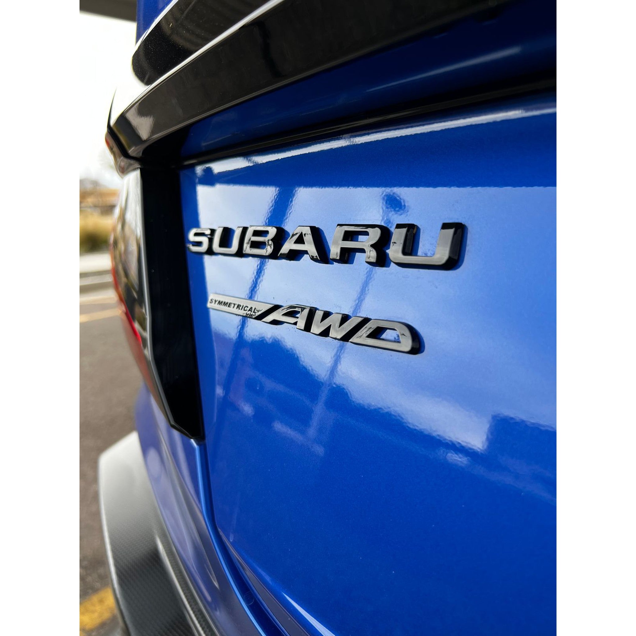 NOBLE PERFORMANCE Noble "Symmetrical AWD" Trunk Emblem for Subaru WRX 2015 2025