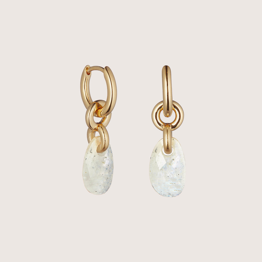 OTIUMBERG Moonstone Lapillus Earrings