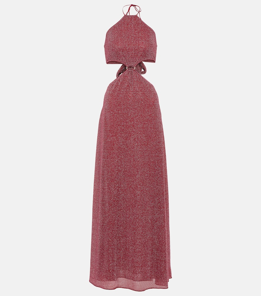 Oseree Lumière O Gem cutout maxi dress