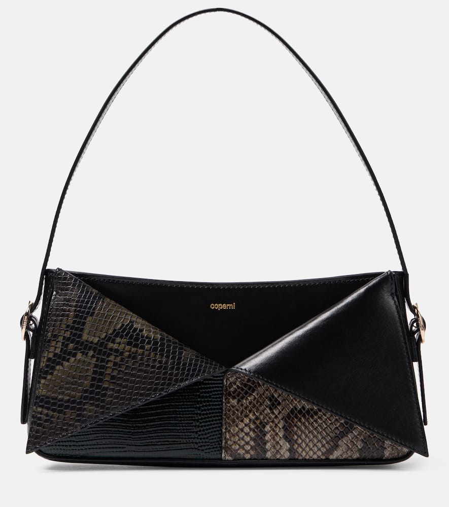 Coperni Belt snake effect leather shoulder bag