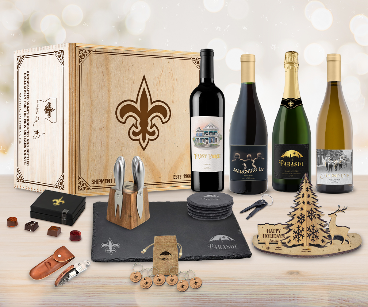 NEW ORLEANS SAINTS   PARASOL Ultimate Host's Collection