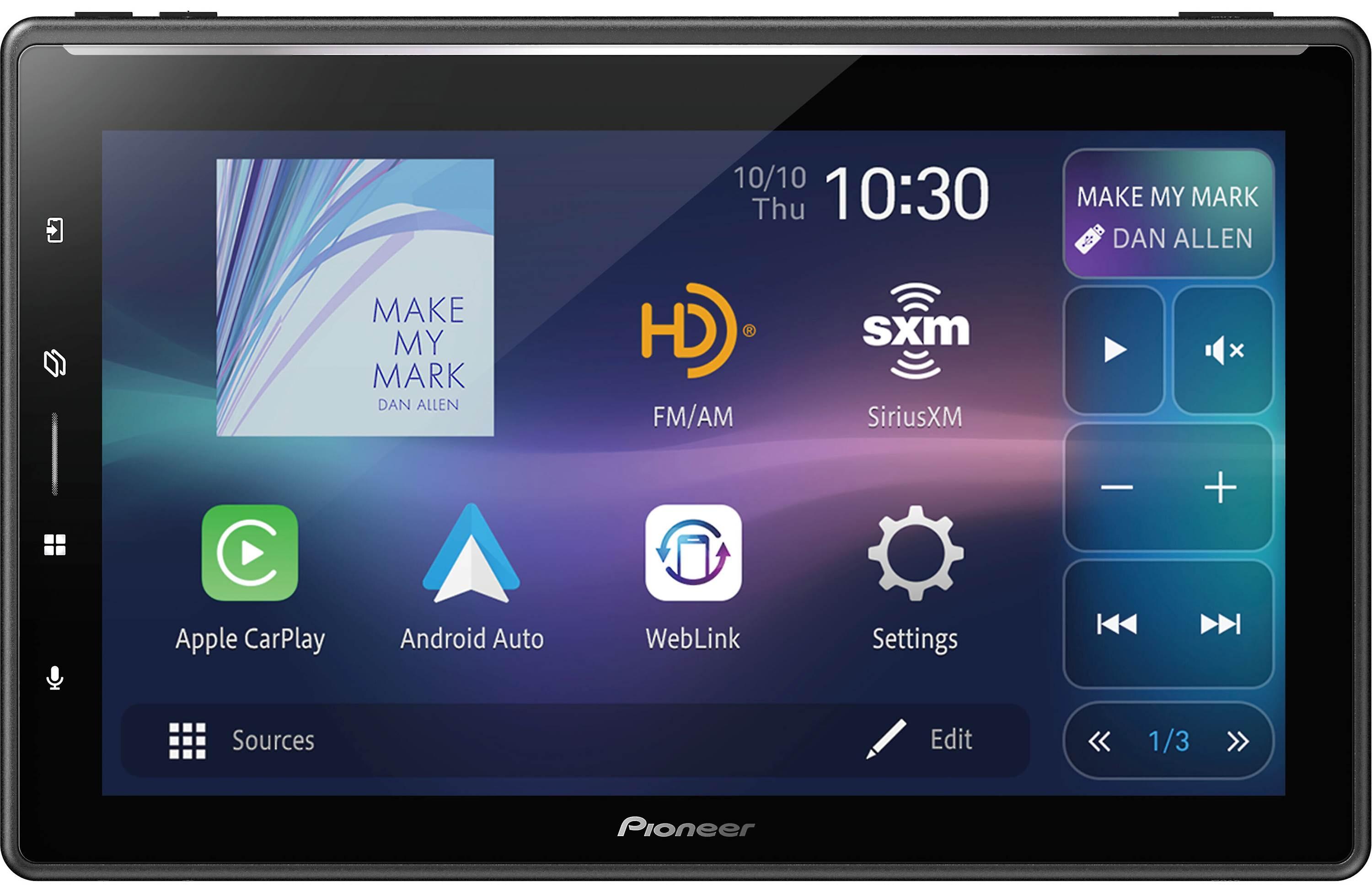 PIONEER CARPLAY RADIO Pioneer DMH WT6000NEX CarPlay Radio   Premium Digital Multimedia Receiver