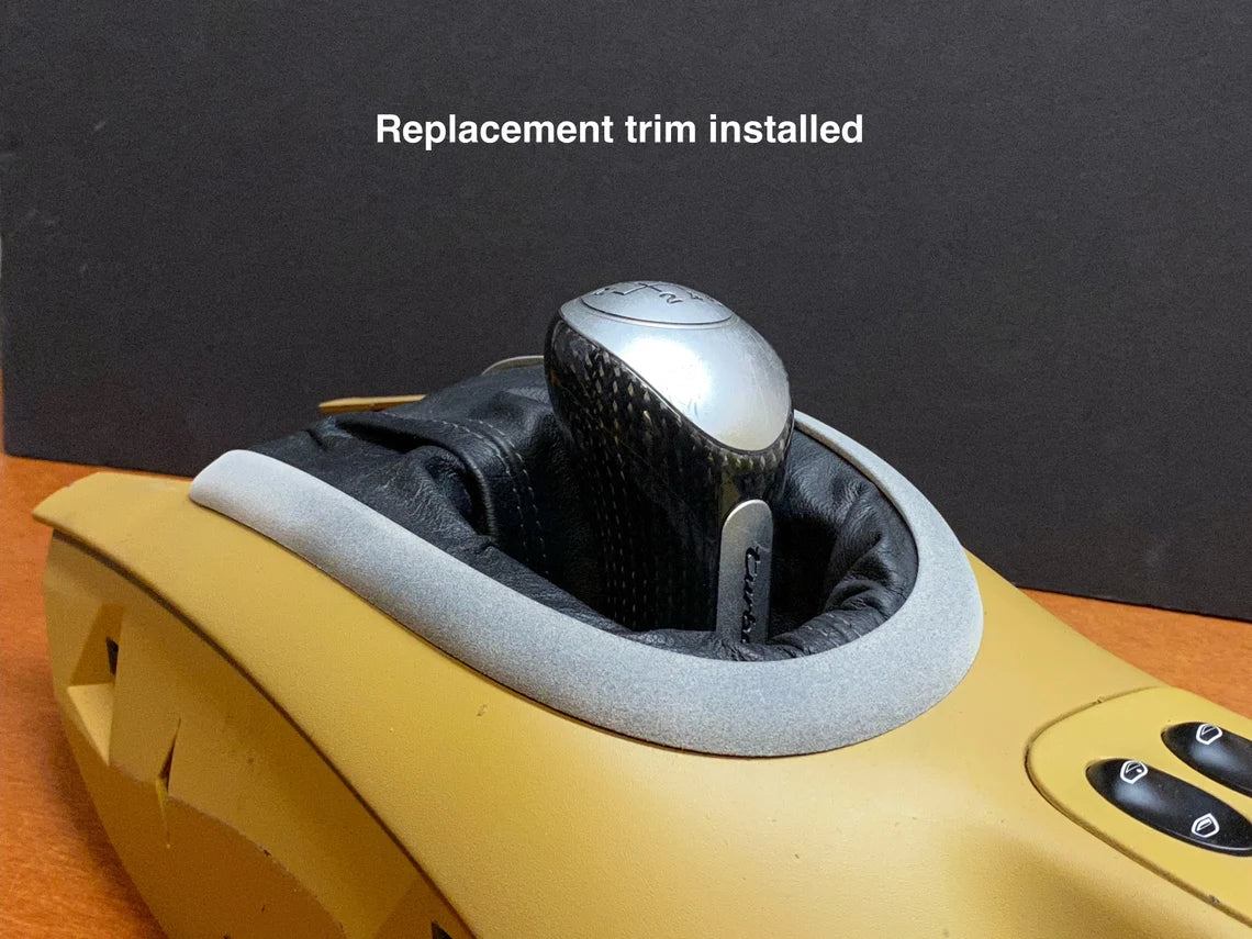 RENNDITION Porsche Shifter Boot Trim Replacement   996 99 04   986 97 04  RENN 01