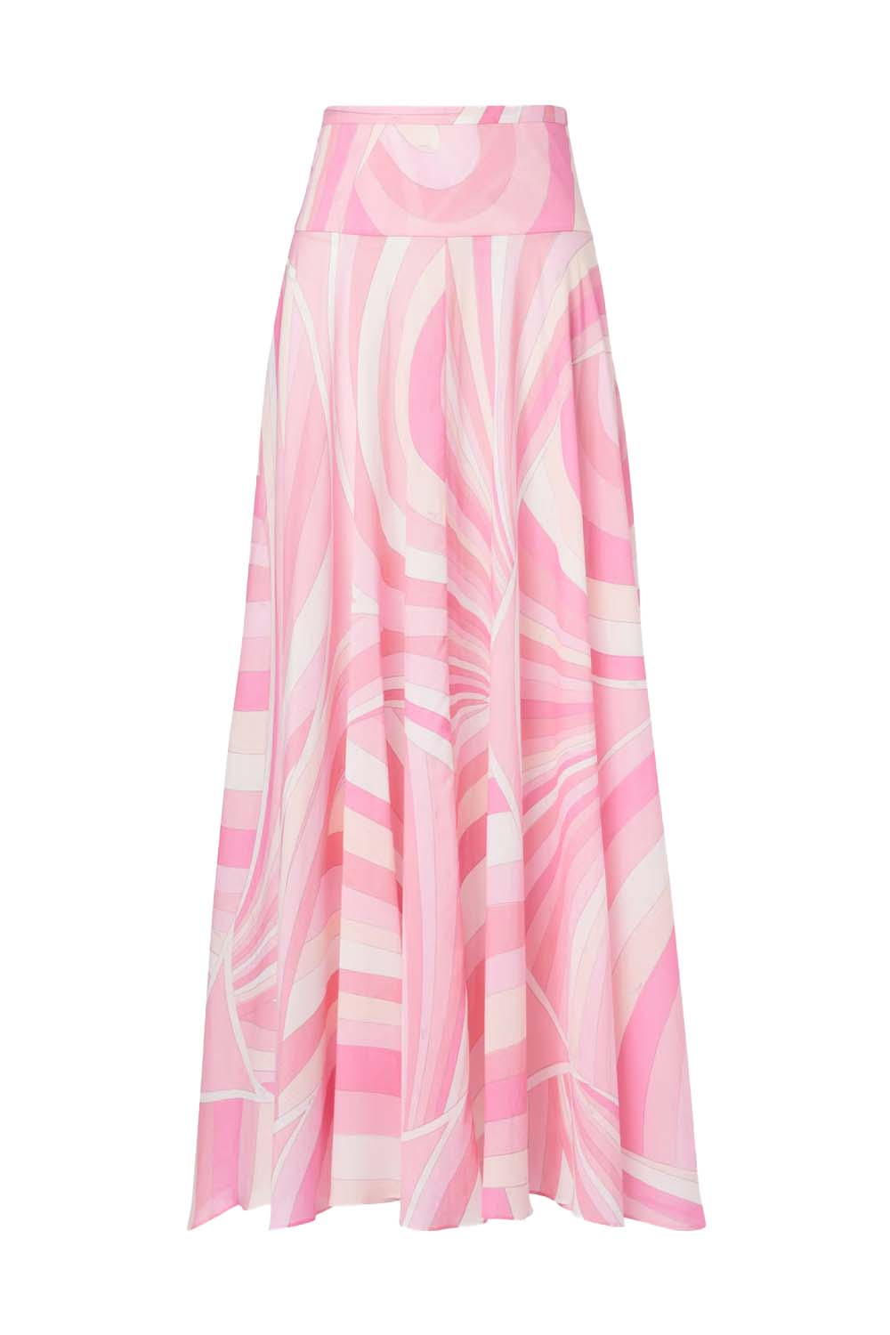 PUCCI Iride Print Cotton Maxi Skirt