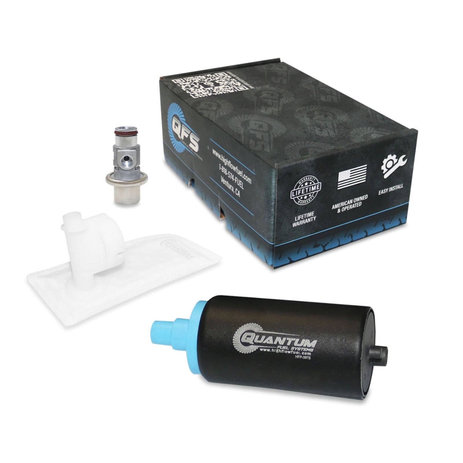 QUANTUM FUEL SYSTEMS Quantum In tank EFI Fuel Pump with Regulator
