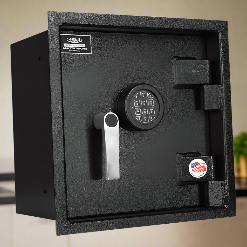 STEALTH SAFES Stealth WSHD1414 Heavy Duty Wall Safe Extra Deep
